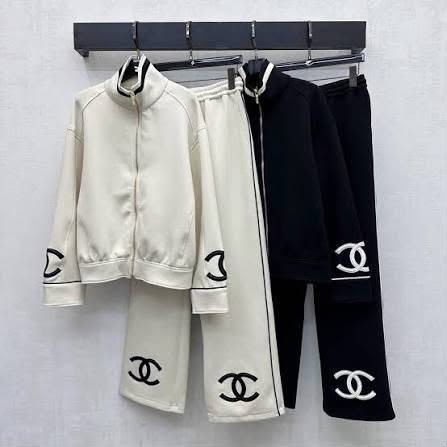 Chanel Tracksuit - White, Black