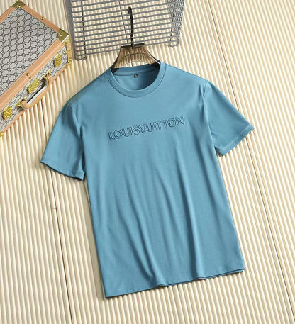 Louis Vuitton T-Shirt - Blue, Beige, White, Black