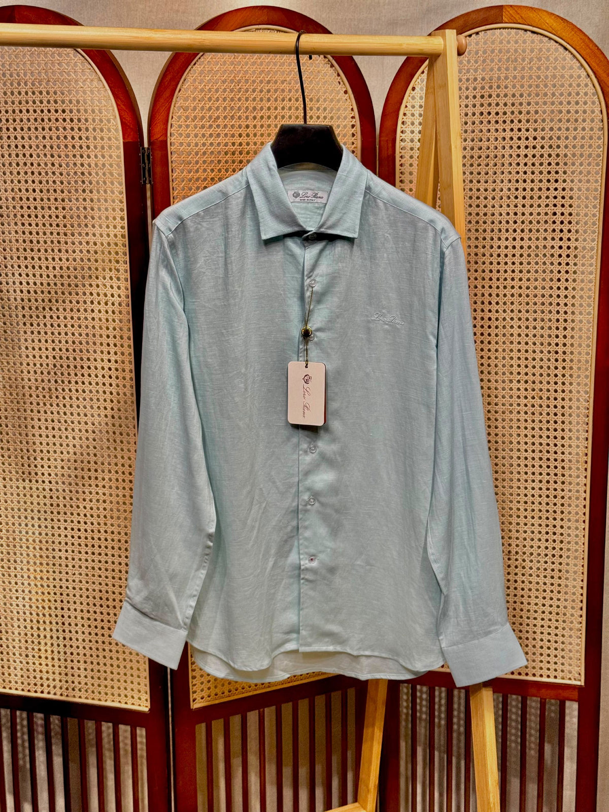 Loro Piana Shirt - White, Brown, Navy, Light Blue, Beige
