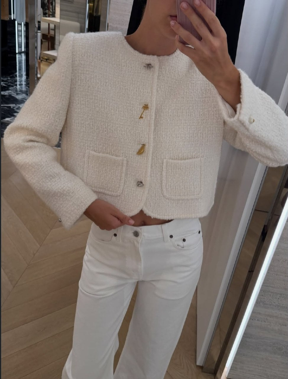Celine Jacket - White