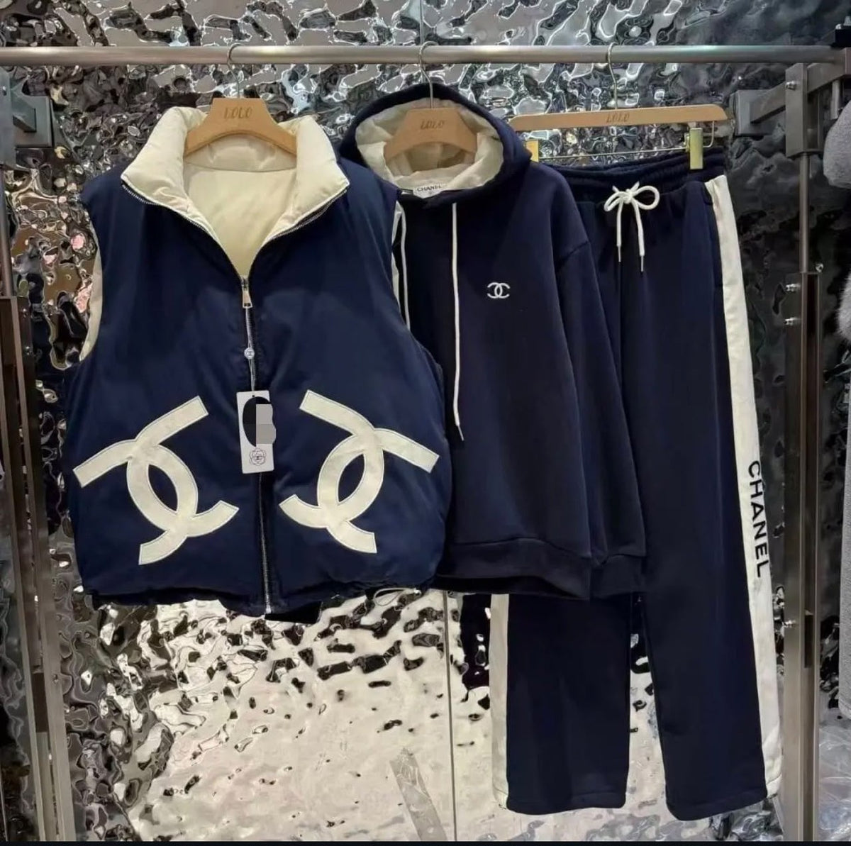 Chanel Set - Navy