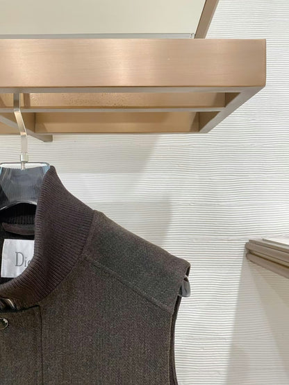 Dior Vest & Pants Set - Brown