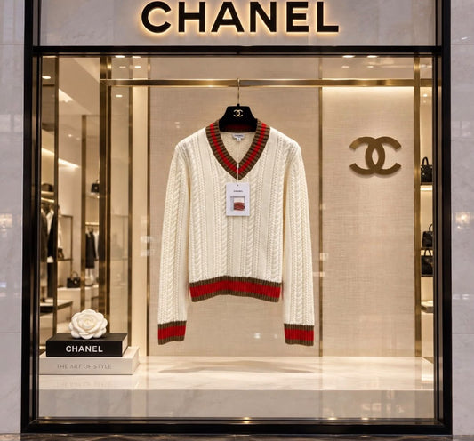 Chanel Sweater - White