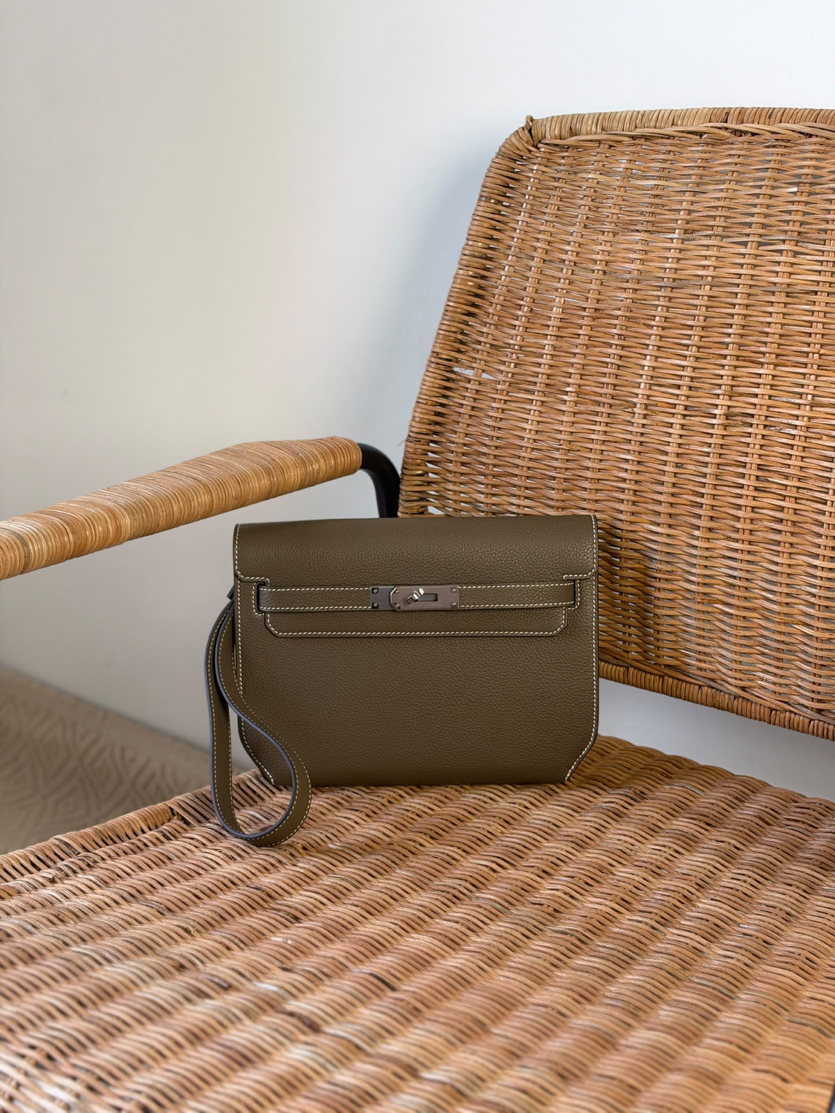 Hermès Depeche Crossbody Bag - Green