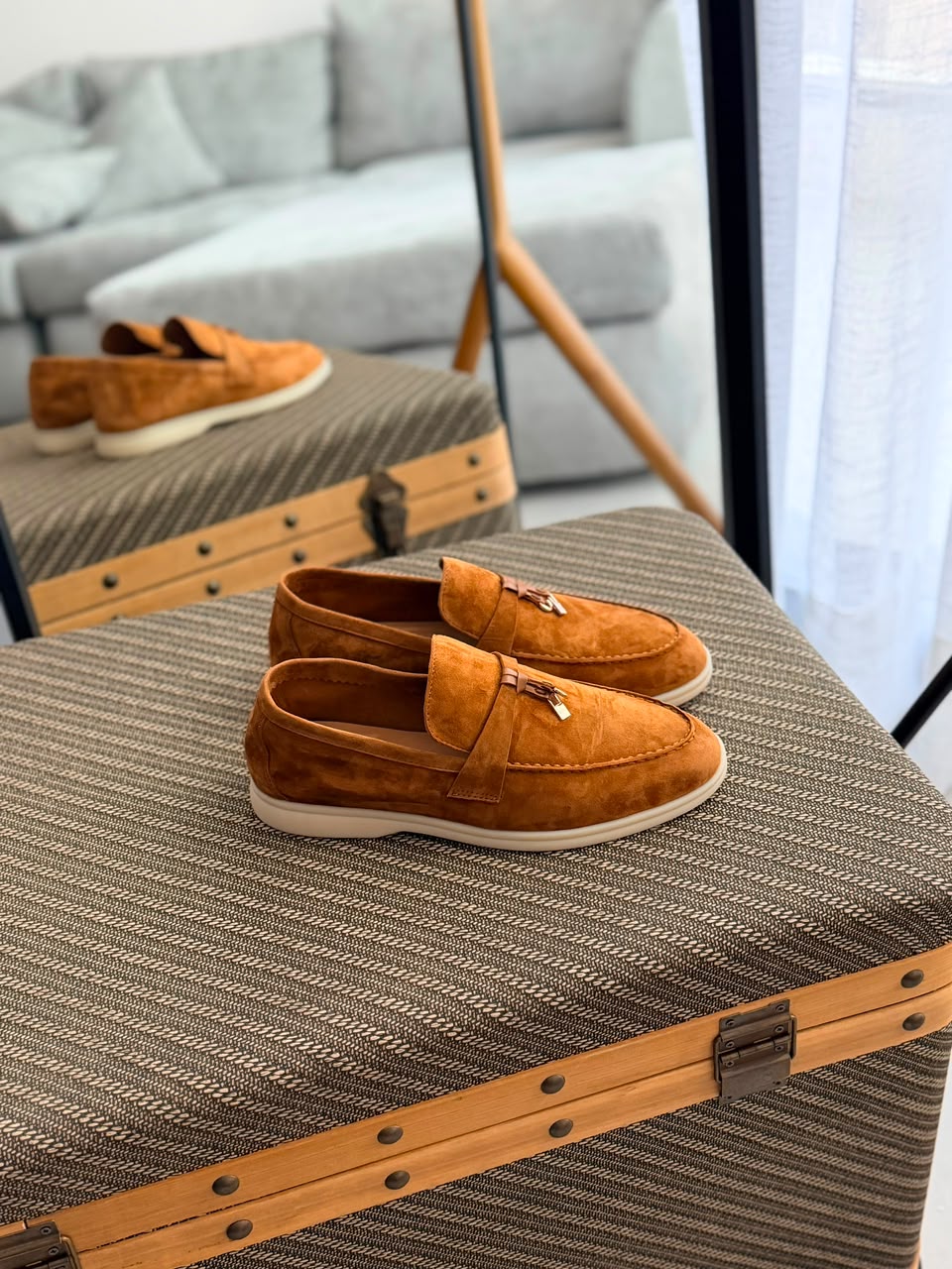 Loro Piana Loafers - Orange