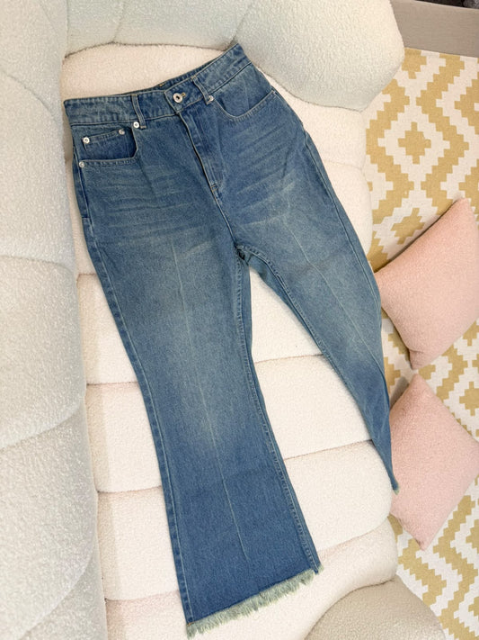 Dior Flared Jeans Pants - Blue