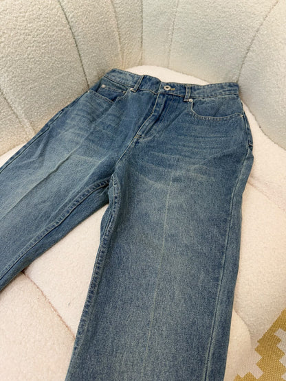 Dior Flared Jeans Pants - Blue