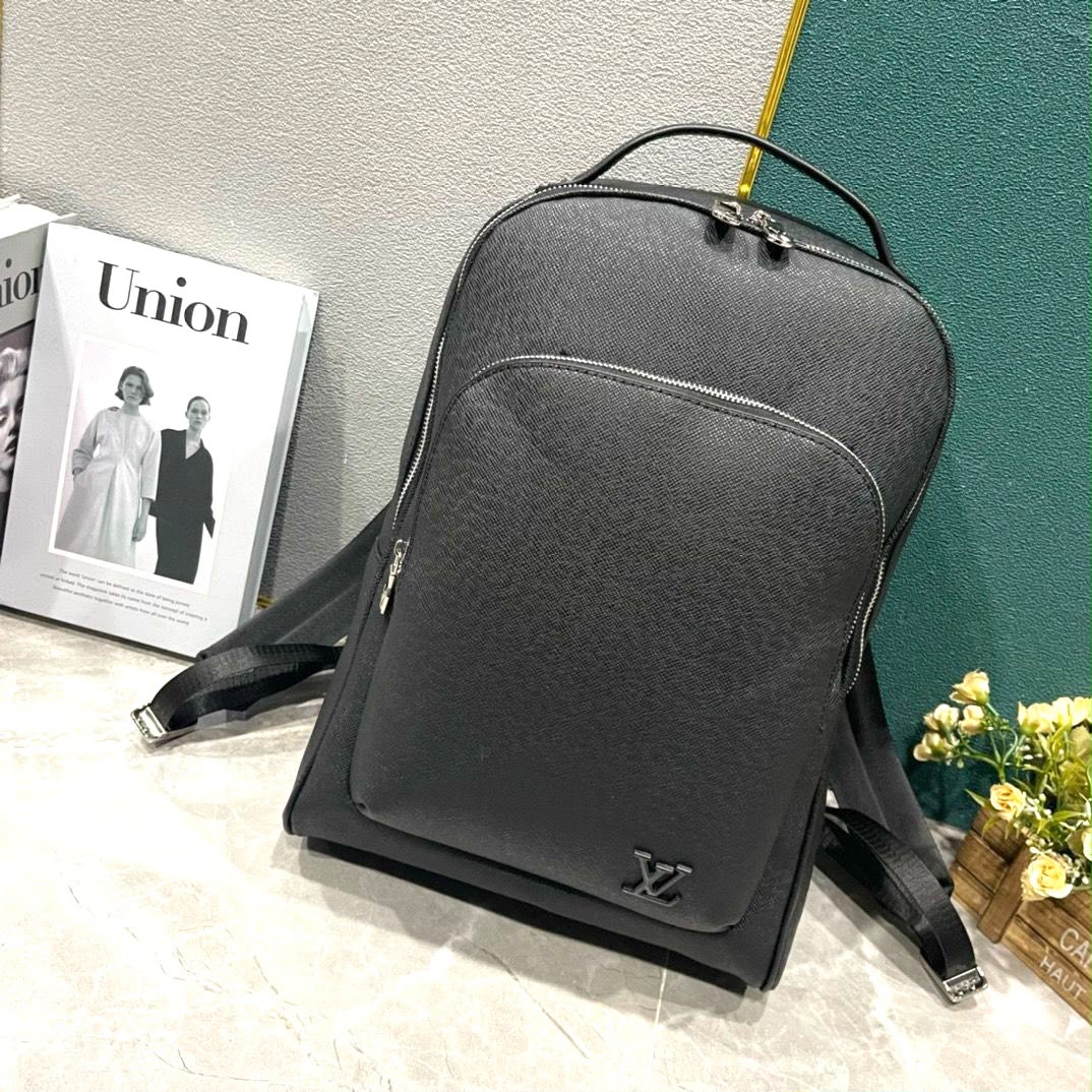 Louis Vuitton Curved Pocket Backpack - Dark Grey