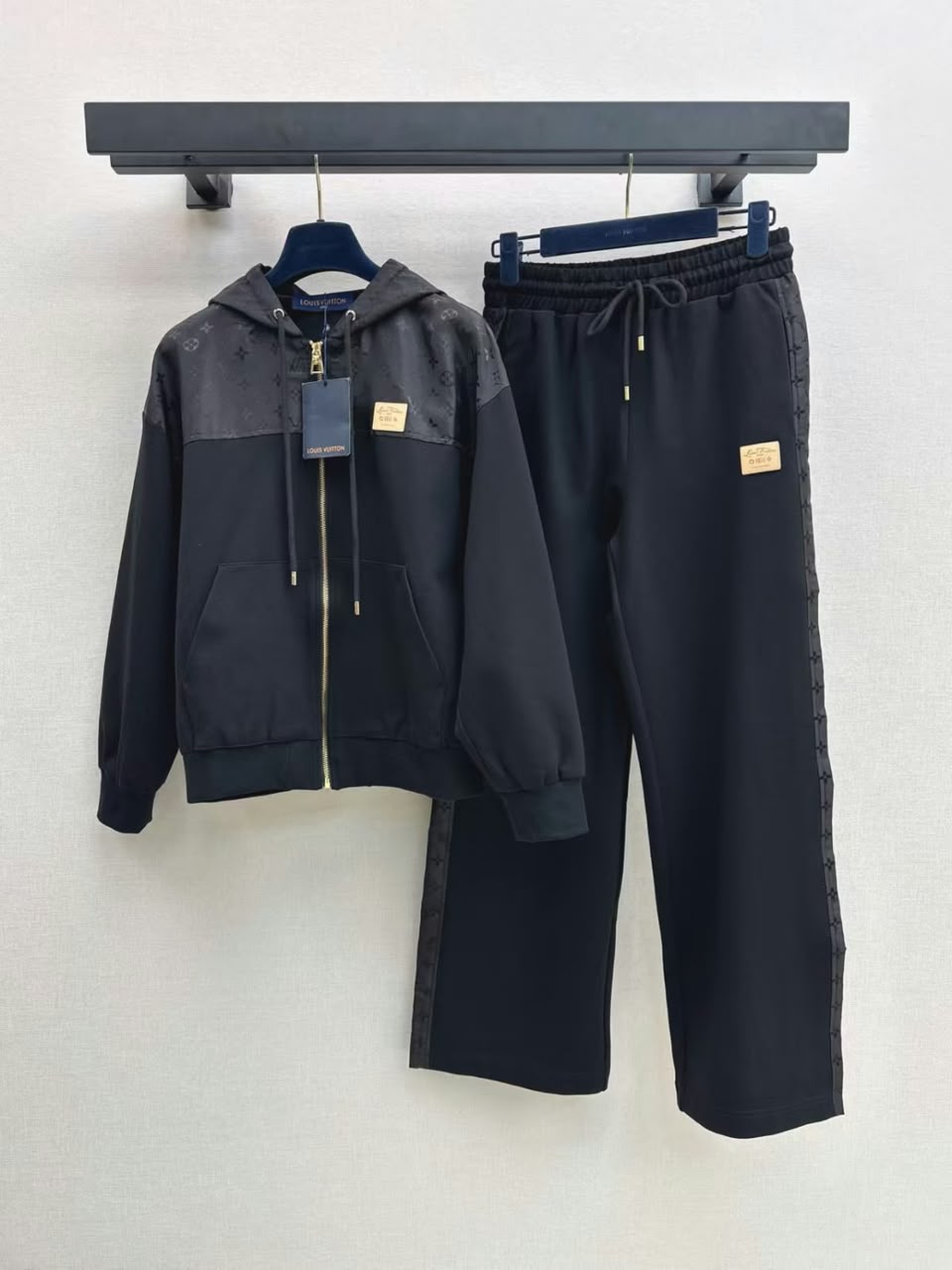 Louis Vuitton Panel Tracksuit - Black Monogram