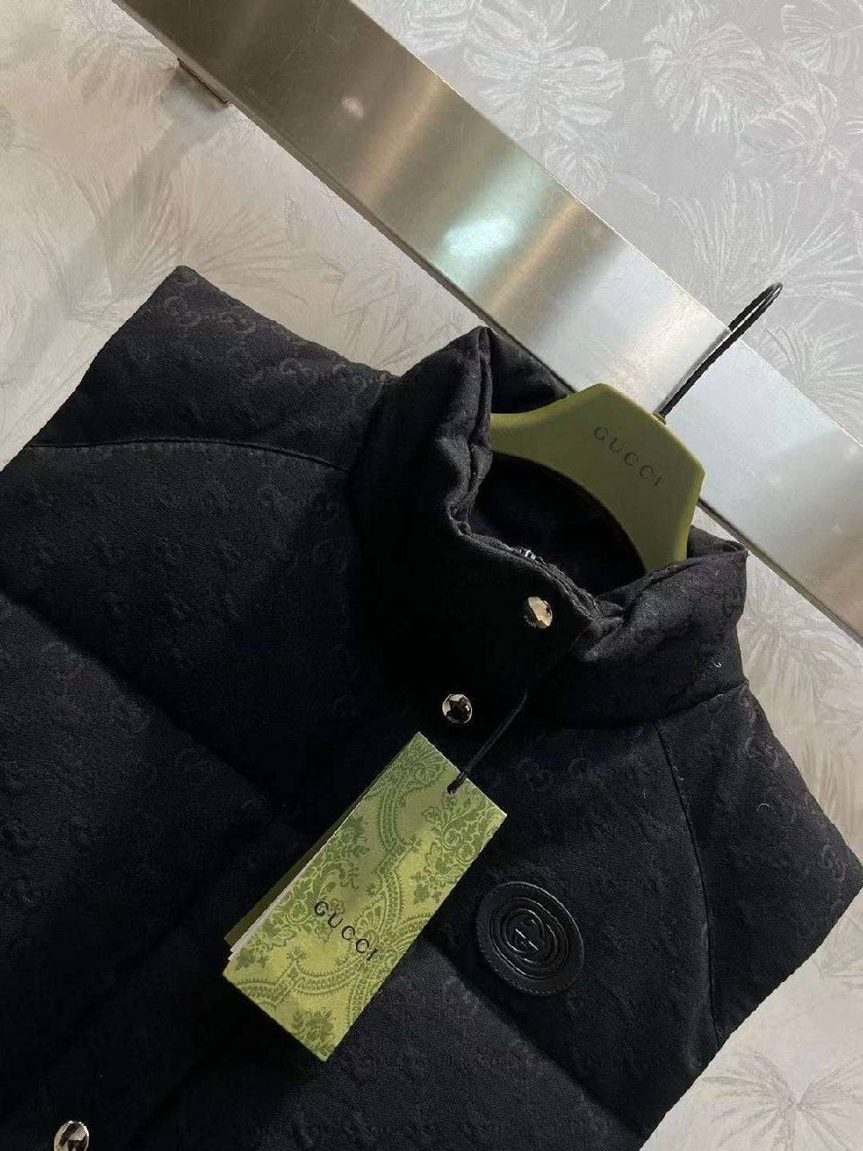 Gucci Quilted Jacket - Black Monogram