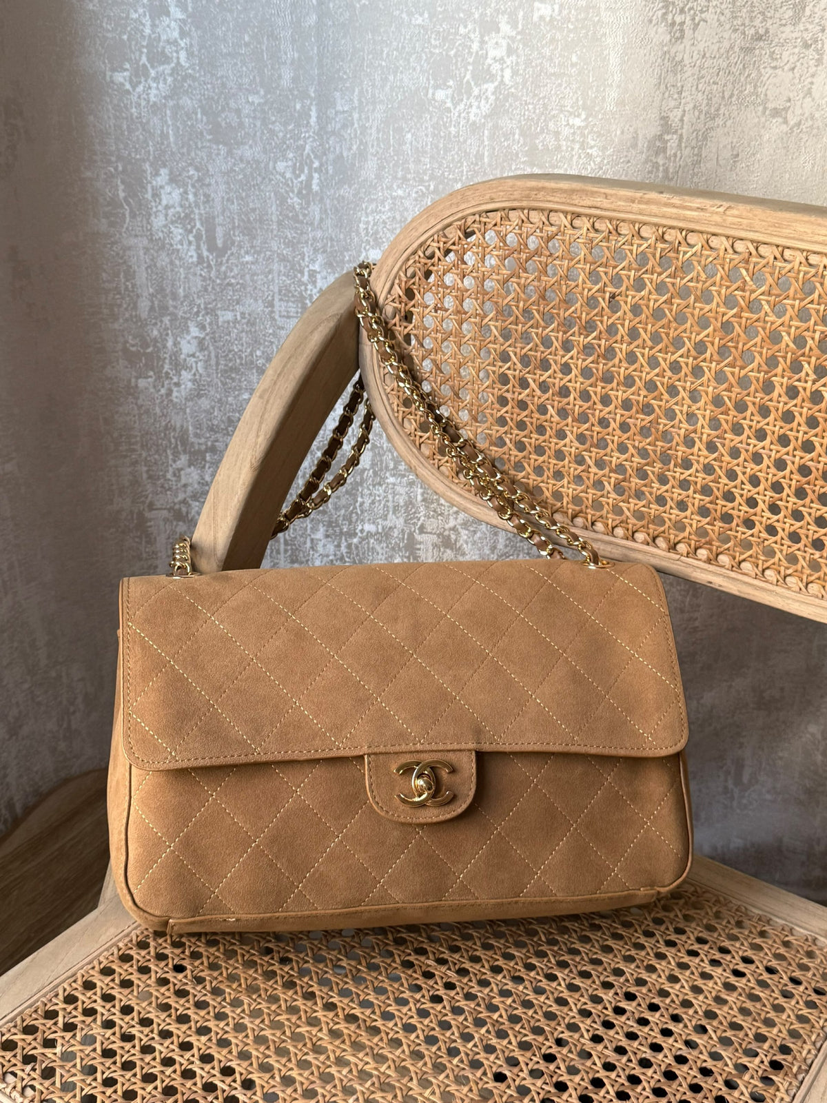 Chanel Shoulder Bag - Light Brown