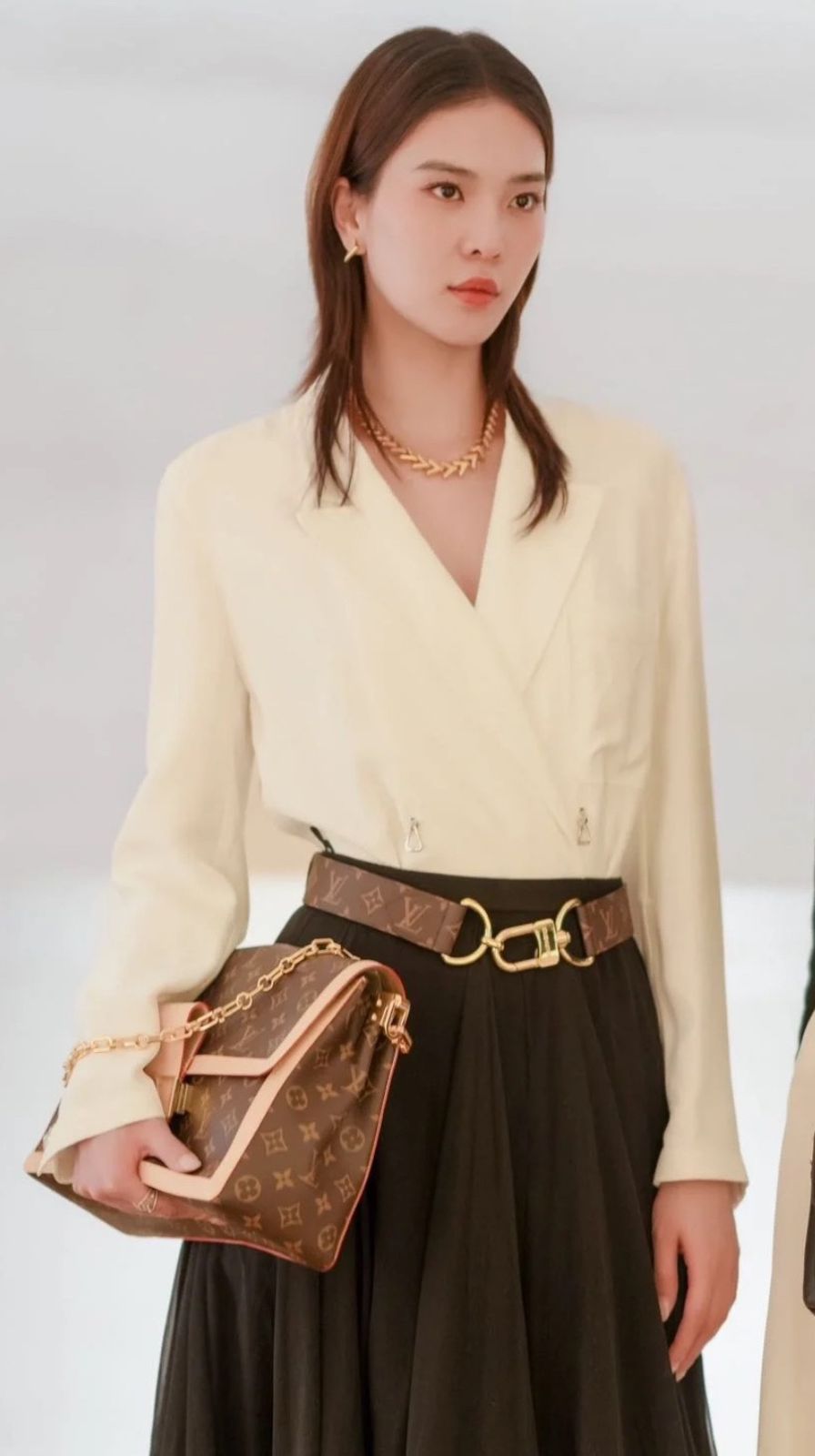 Louis Vuitton Belt - Brown & Beige