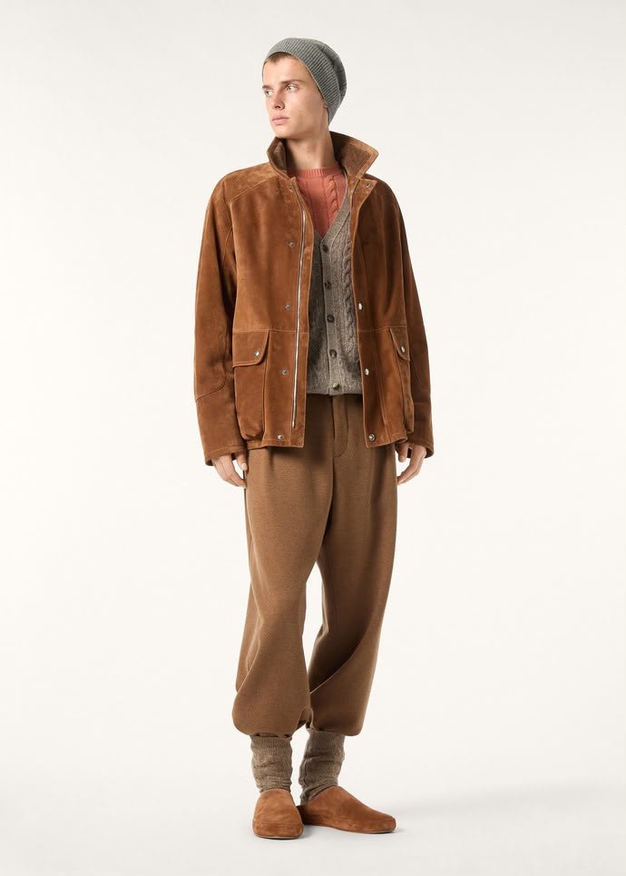 Loro Piana Deacon Blouson Jacket - Brown