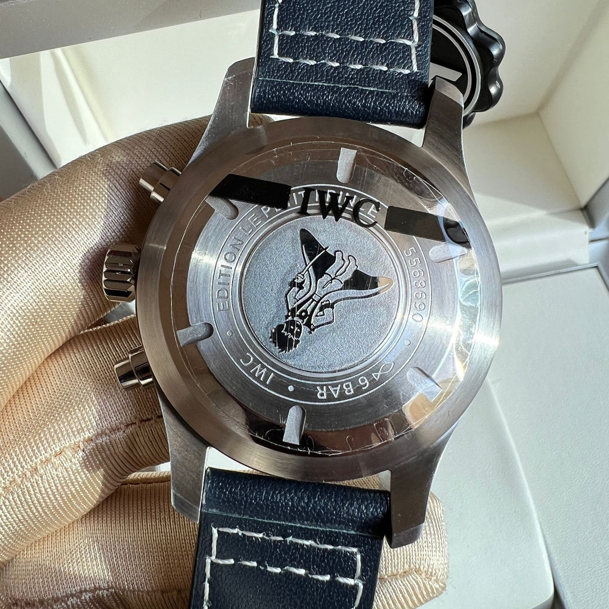 IWC Big Pilot Chronograph Watch - 
