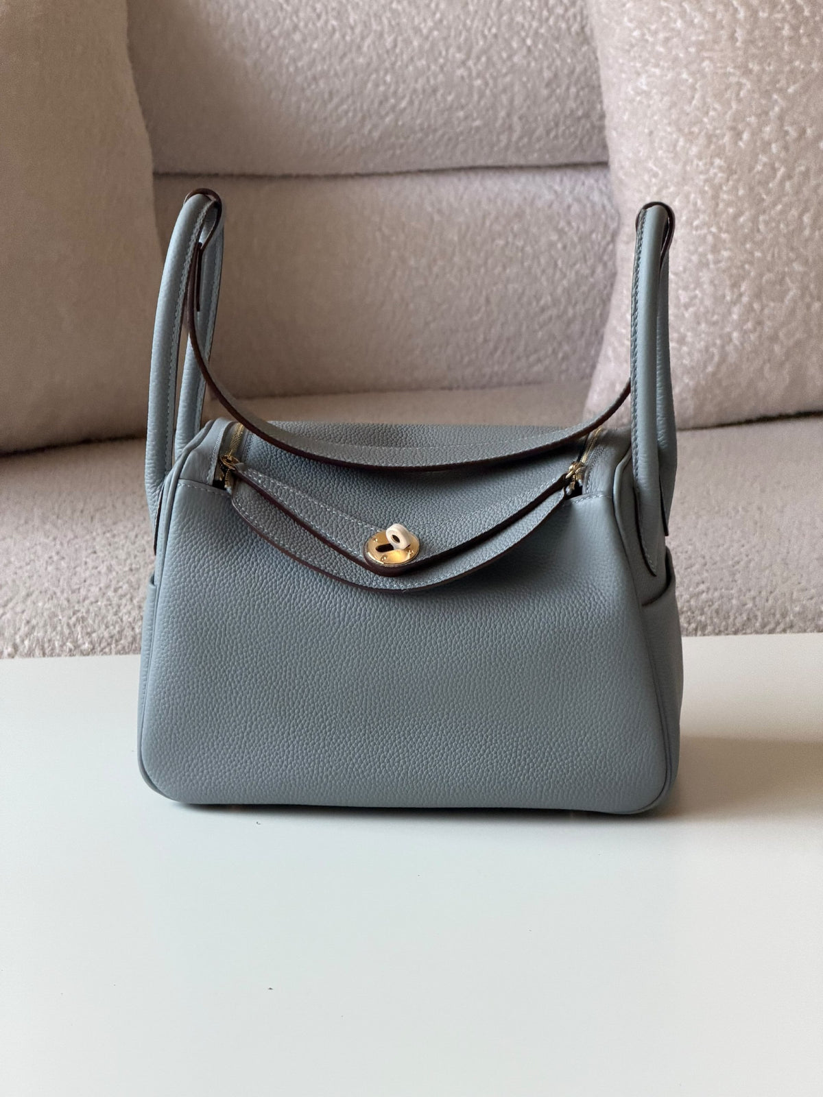 Hermès Lindy Shoulder Bag - Grey
