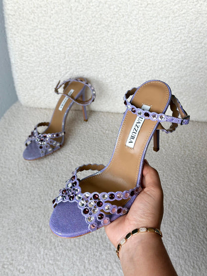 Aquazzura Heels - Purple