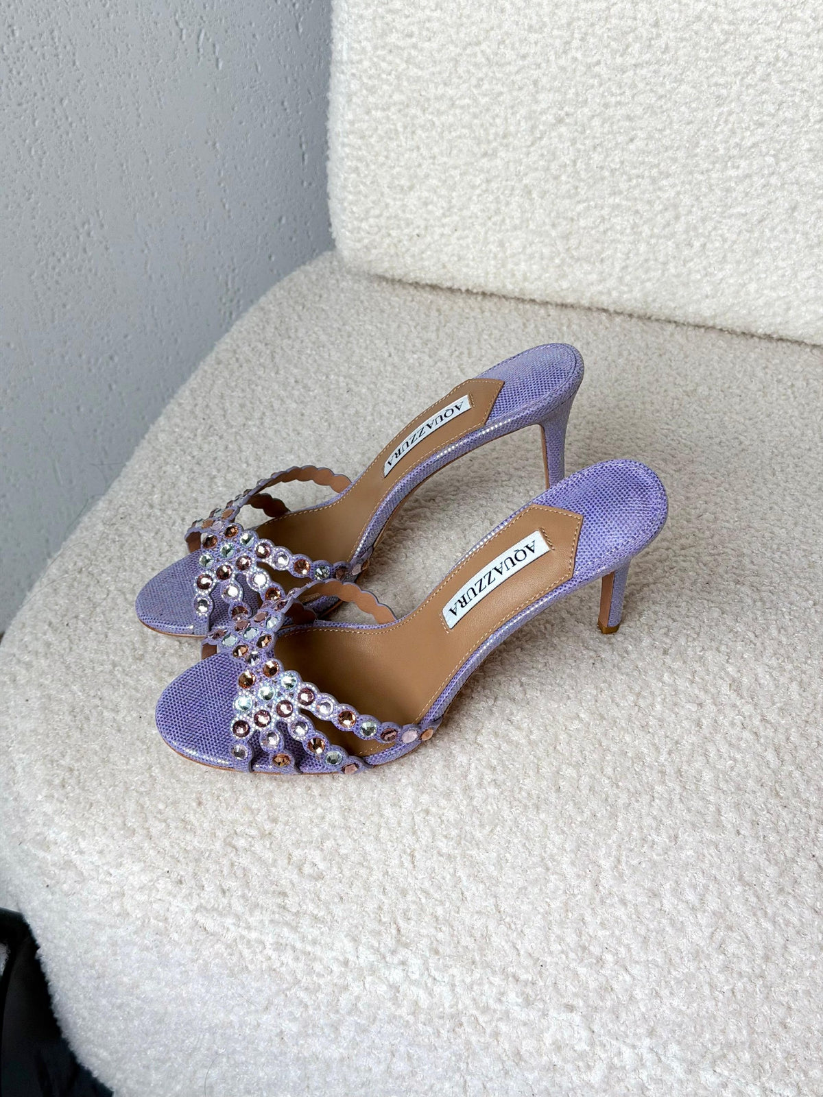 Aquazzura Heels - Purple