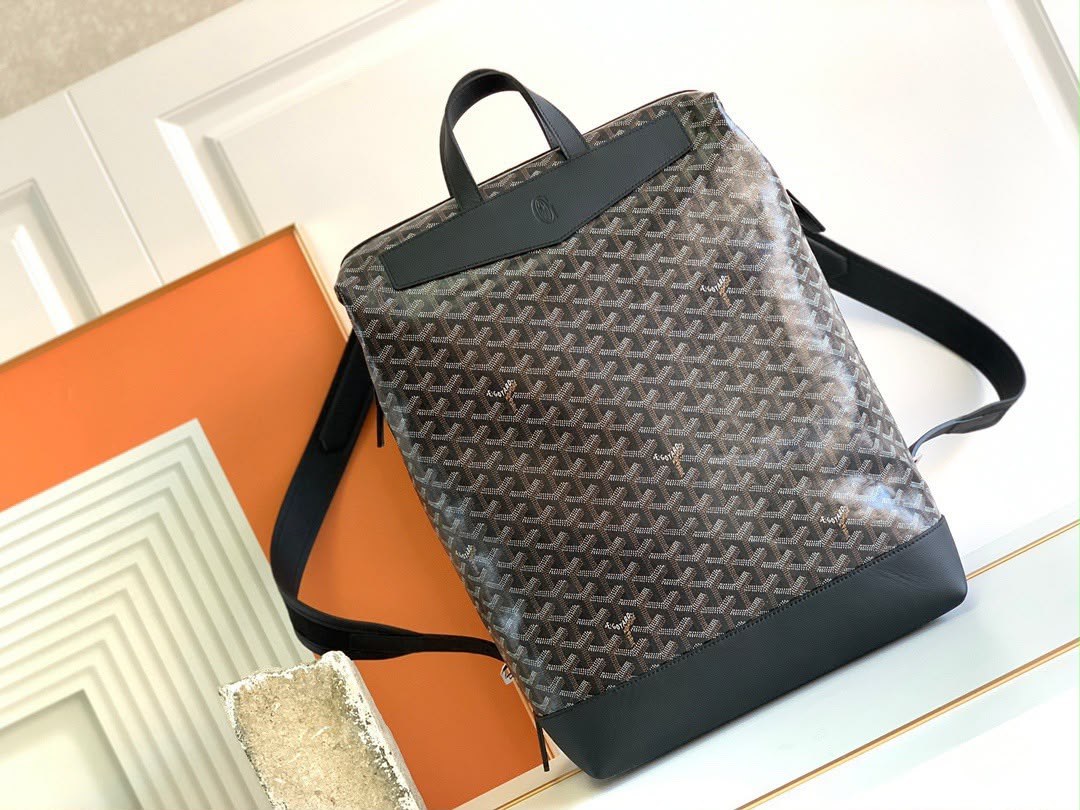 Goyard Zip-Top Backpack - Black, Green, Grey, Navy, Brown