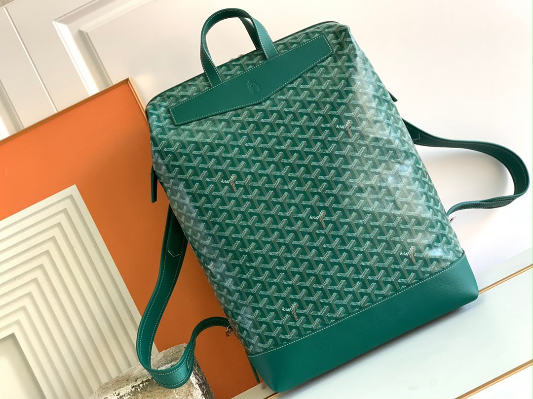 Goyard Zip-Top Backpack - Black, Green, Grey, Navy, Brown