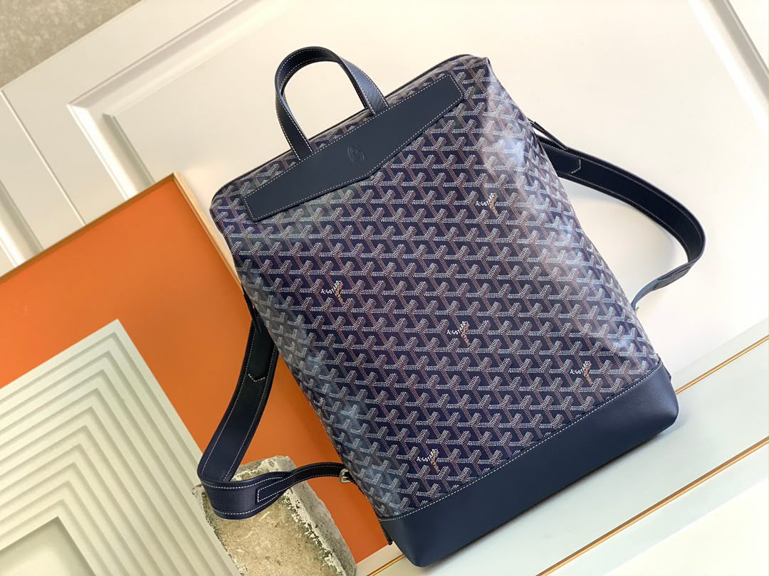 Goyard Zip-Top Backpack - Black, Green, Grey, Navy, Brown