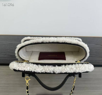 Chanel Box-Shape Handbag - Black