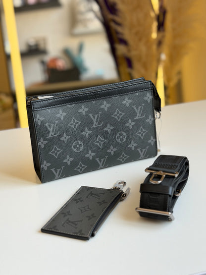 Louis Vuitton Crossbody Bag - Dark Grey Monogram