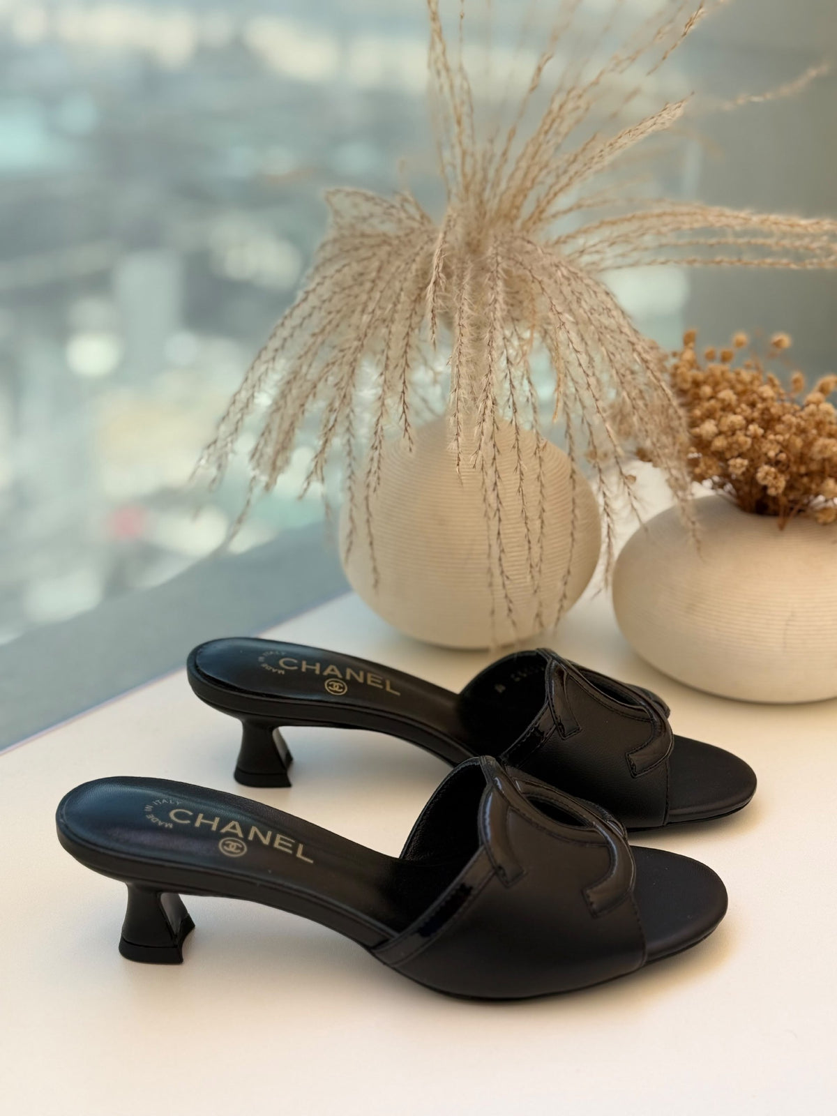 Chanel Heels - Black