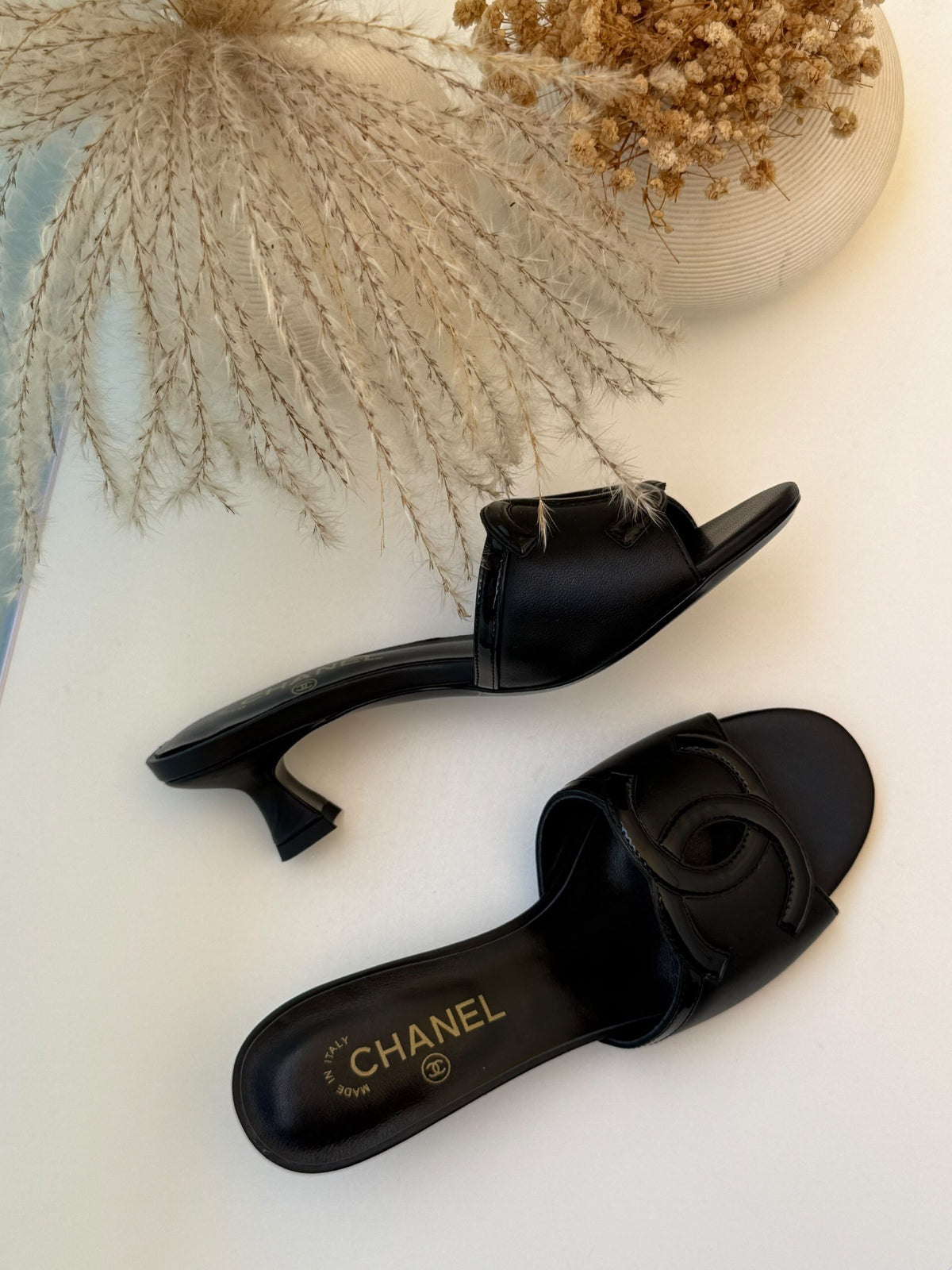 Chanel Heels - Black