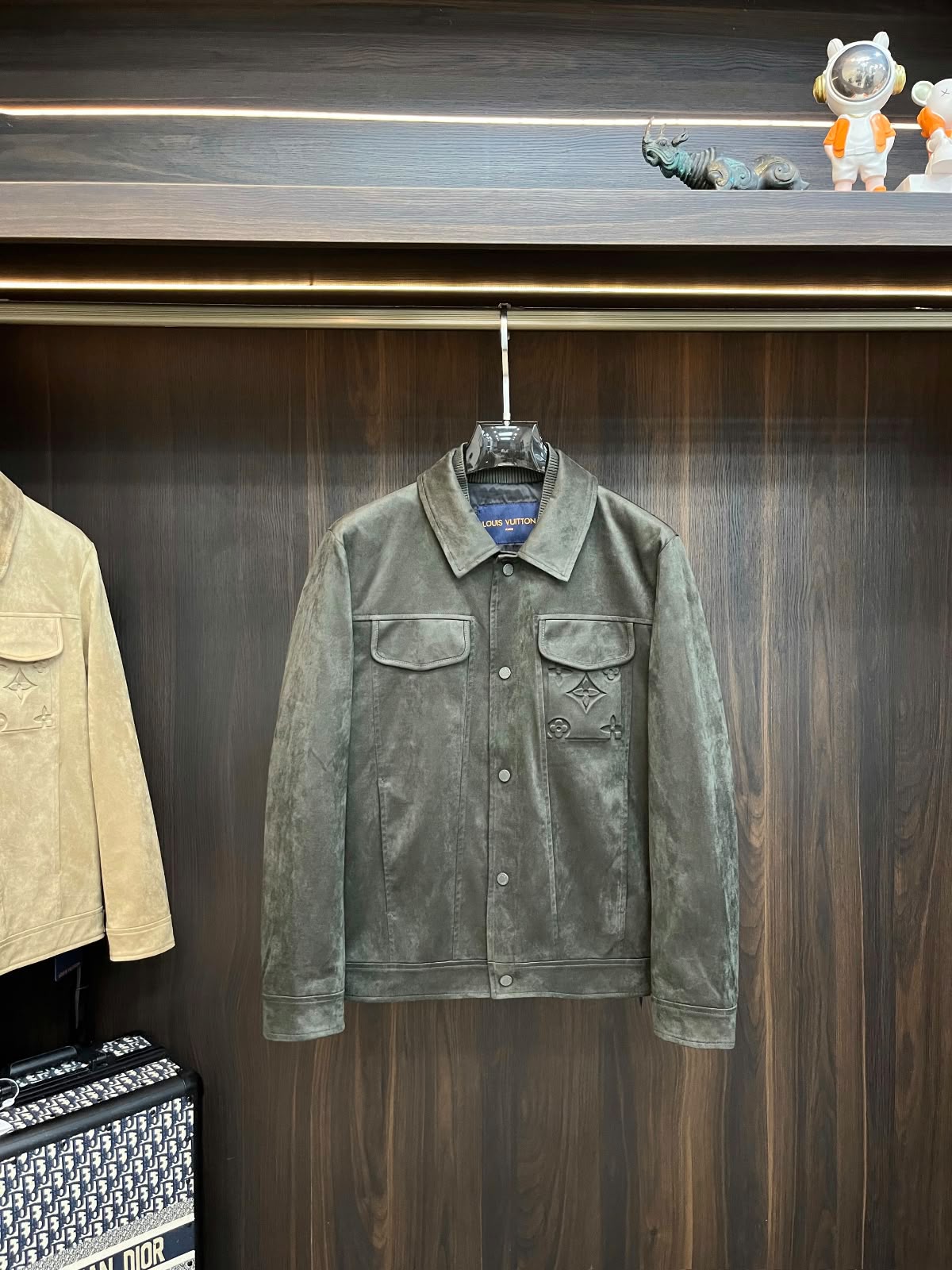 Louis Vuitton Jacket - Green Embossed