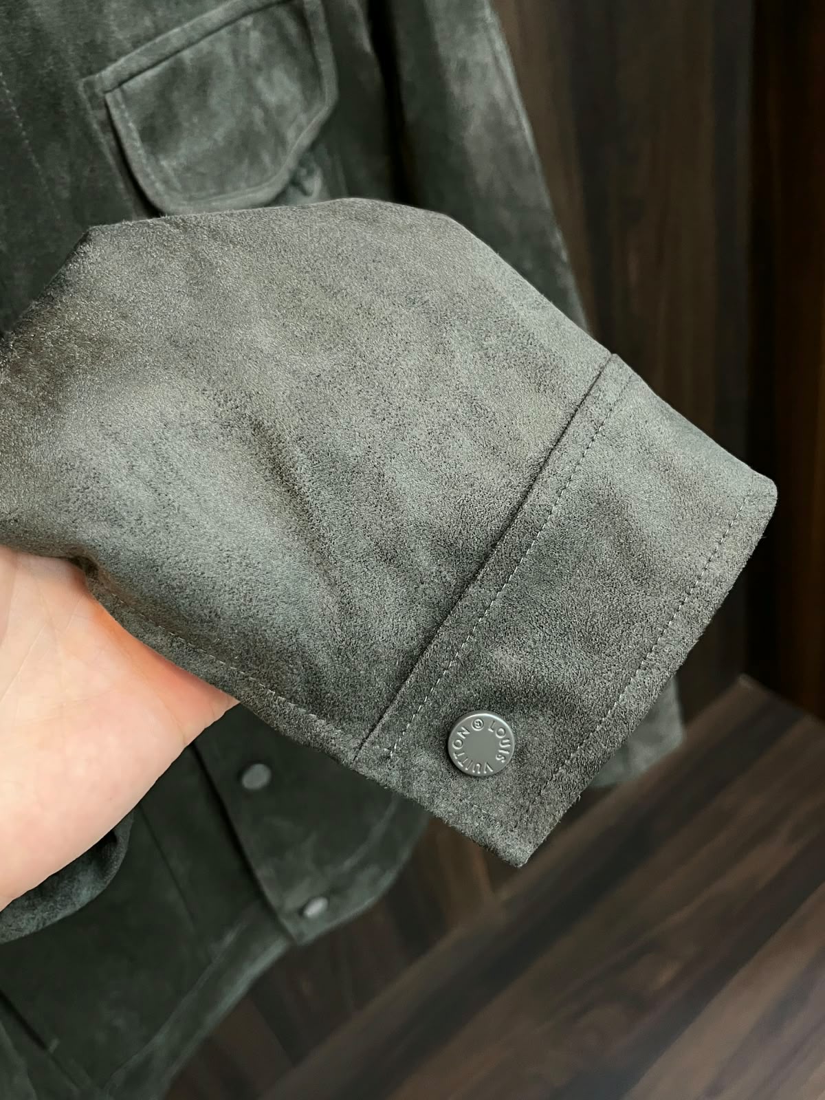 Louis Vuitton Jacket - Green Embossed