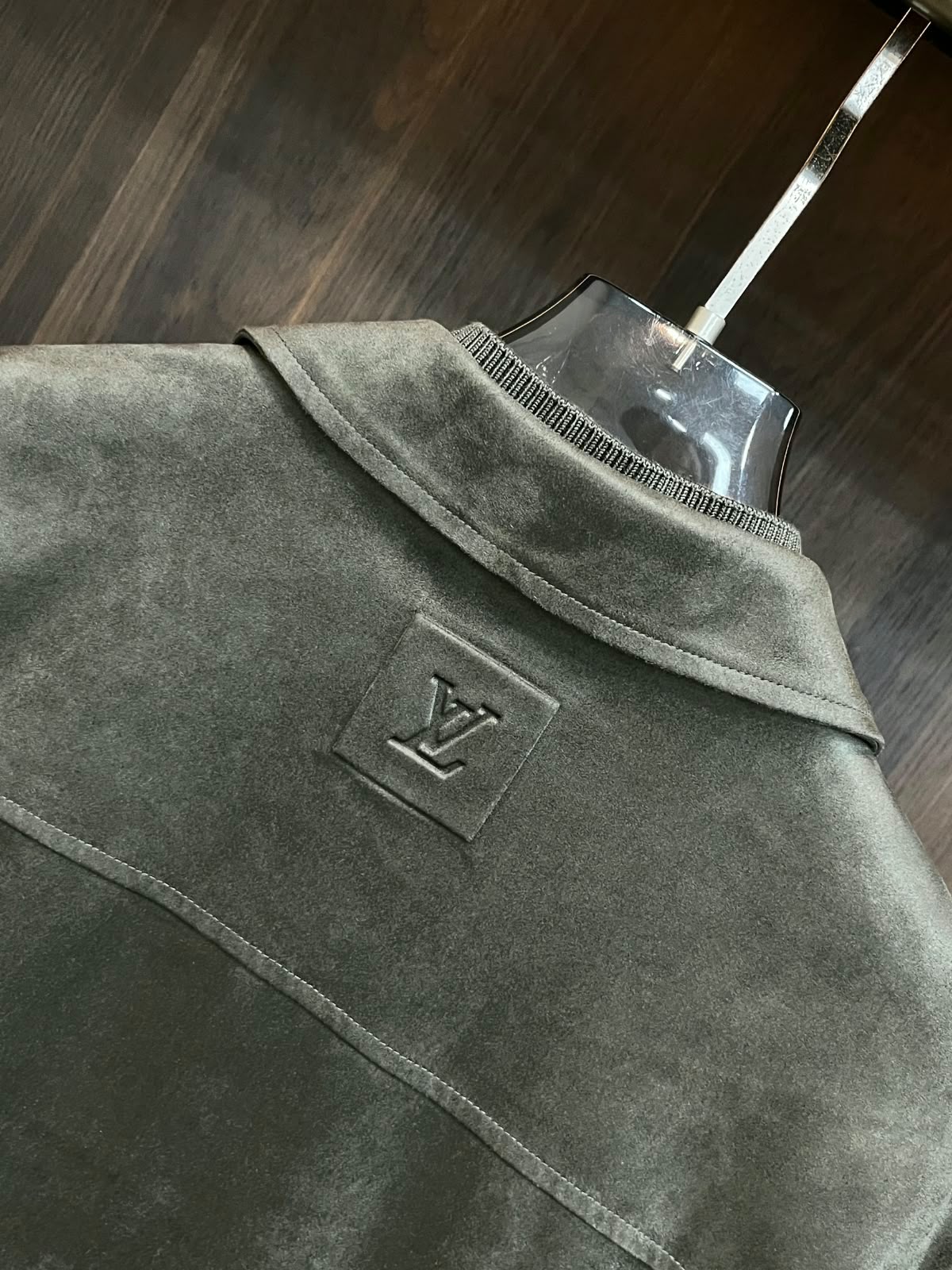 Louis Vuitton Jacket - Green Embossed
