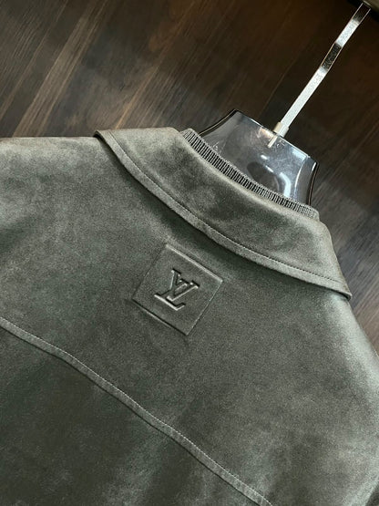 Louis Vuitton Jacket - Green Embossed