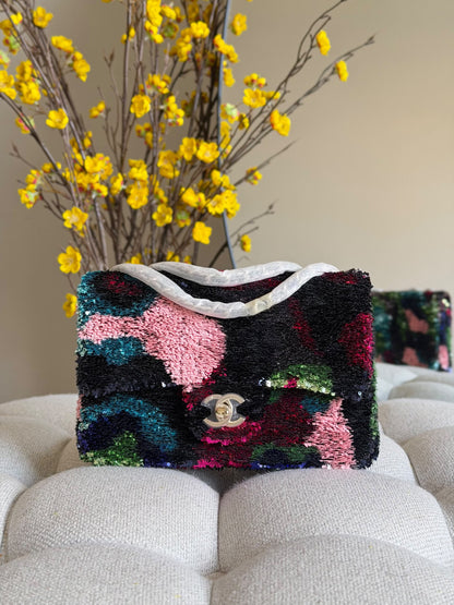 Chanel Shoulder Bag Wrapped Handle - Multi