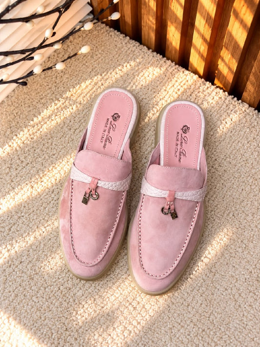 Loro Piana Mule - Pink