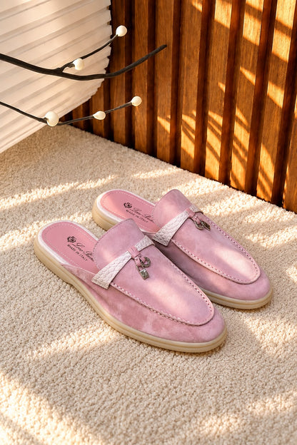 Loro Piana Mule - Pink