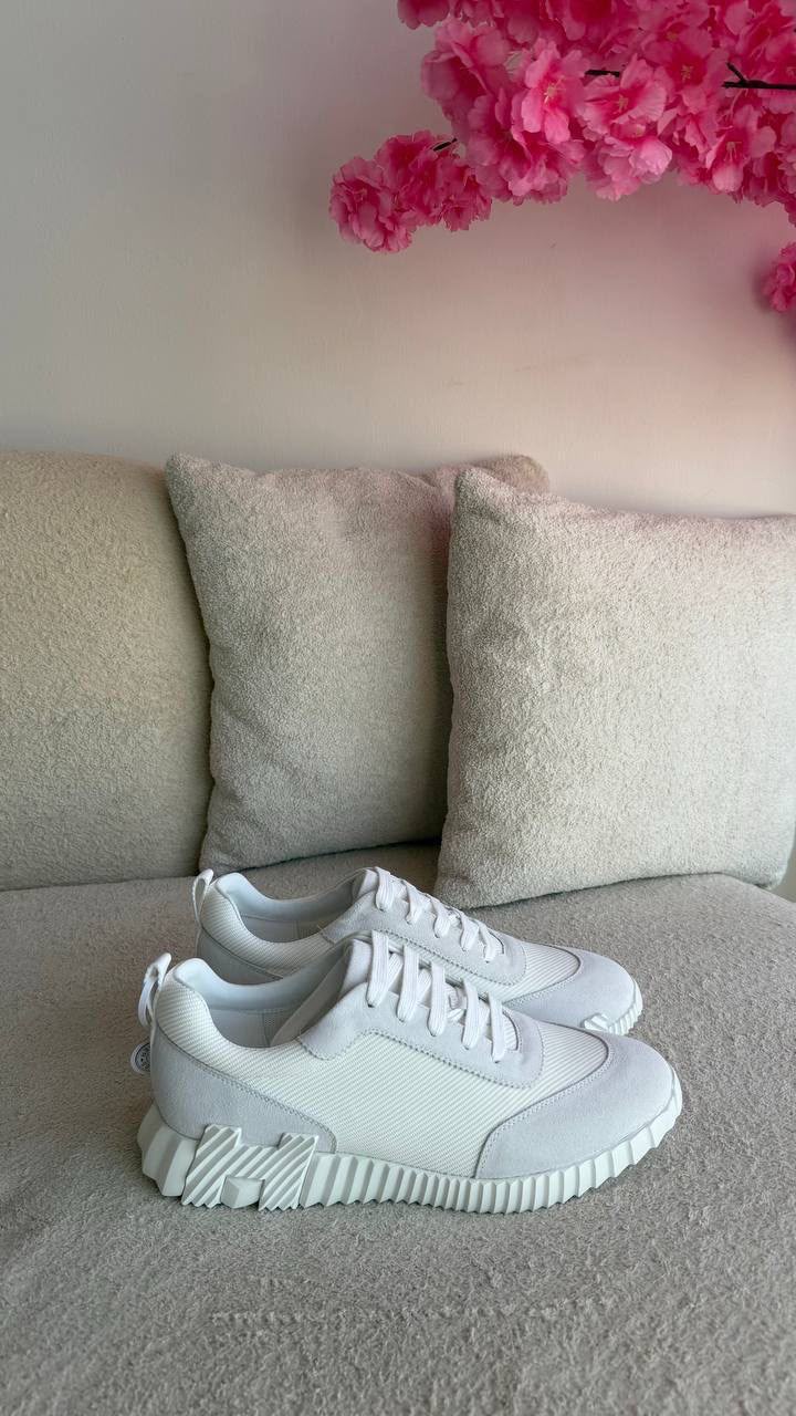 Hermes Mesh Sneakers - Grey