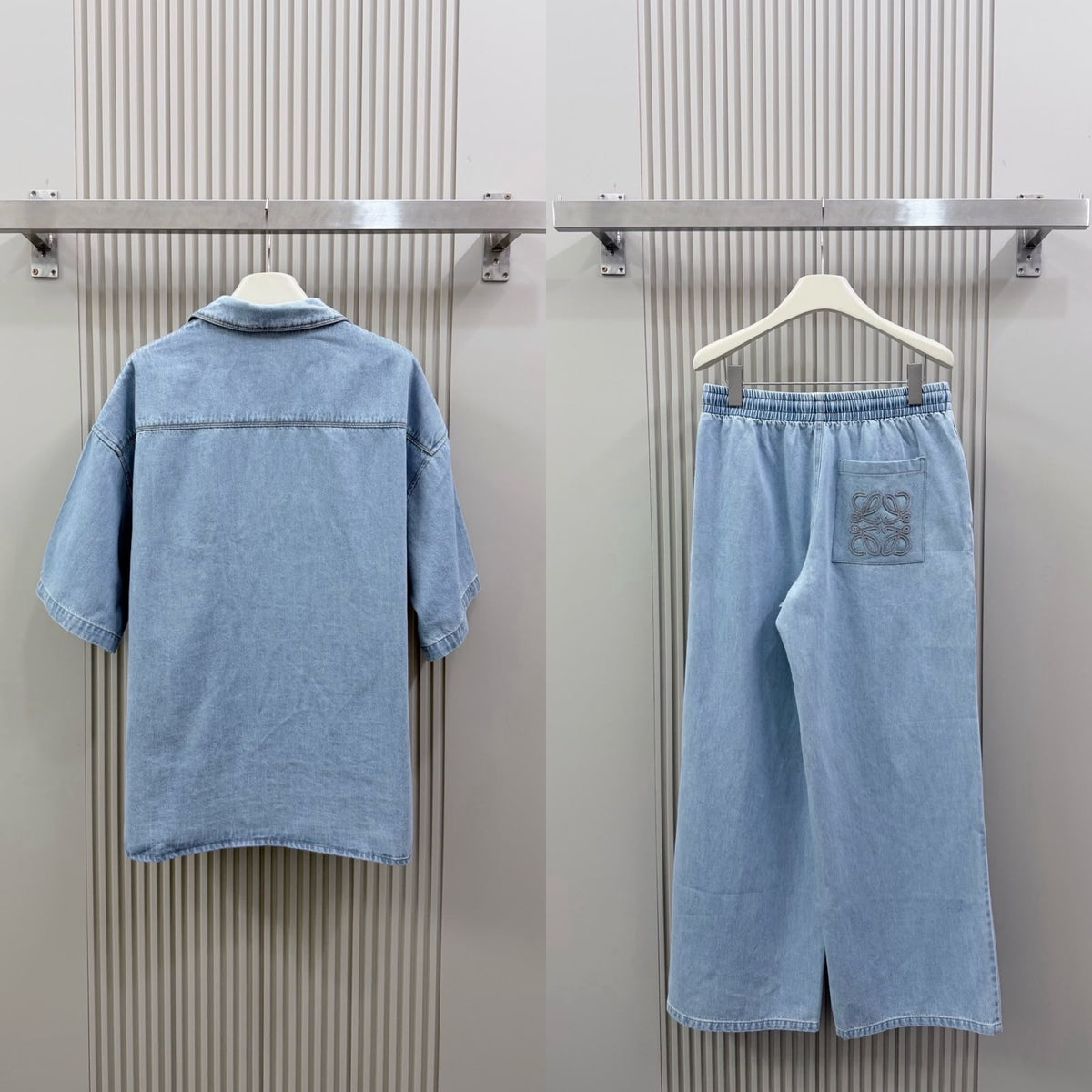 Loewe Wide-Leg Set - Light Blue