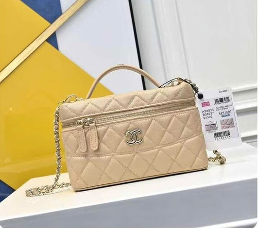 Chanel Shoulder Bag - Beige