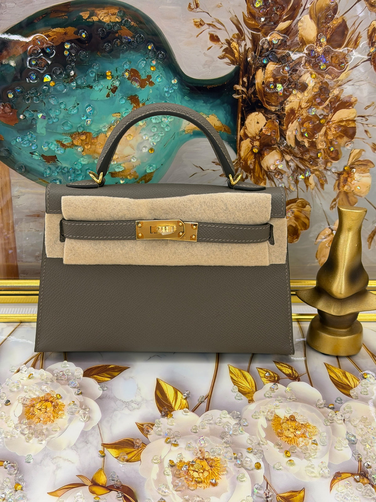 Hermès Handbag - Dark Grey