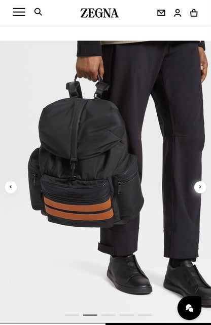 Zegna Backpack Bag - 