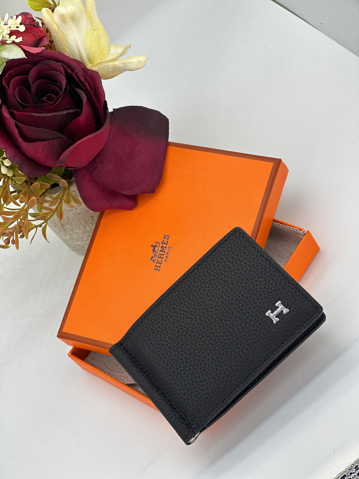 Hermès Bifold Wallet - Black