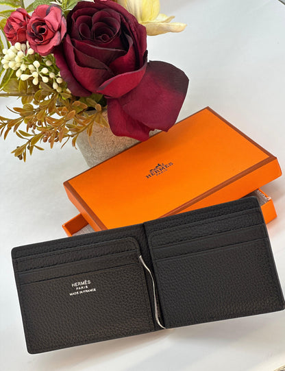 Hermès Bifold Wallet - Black