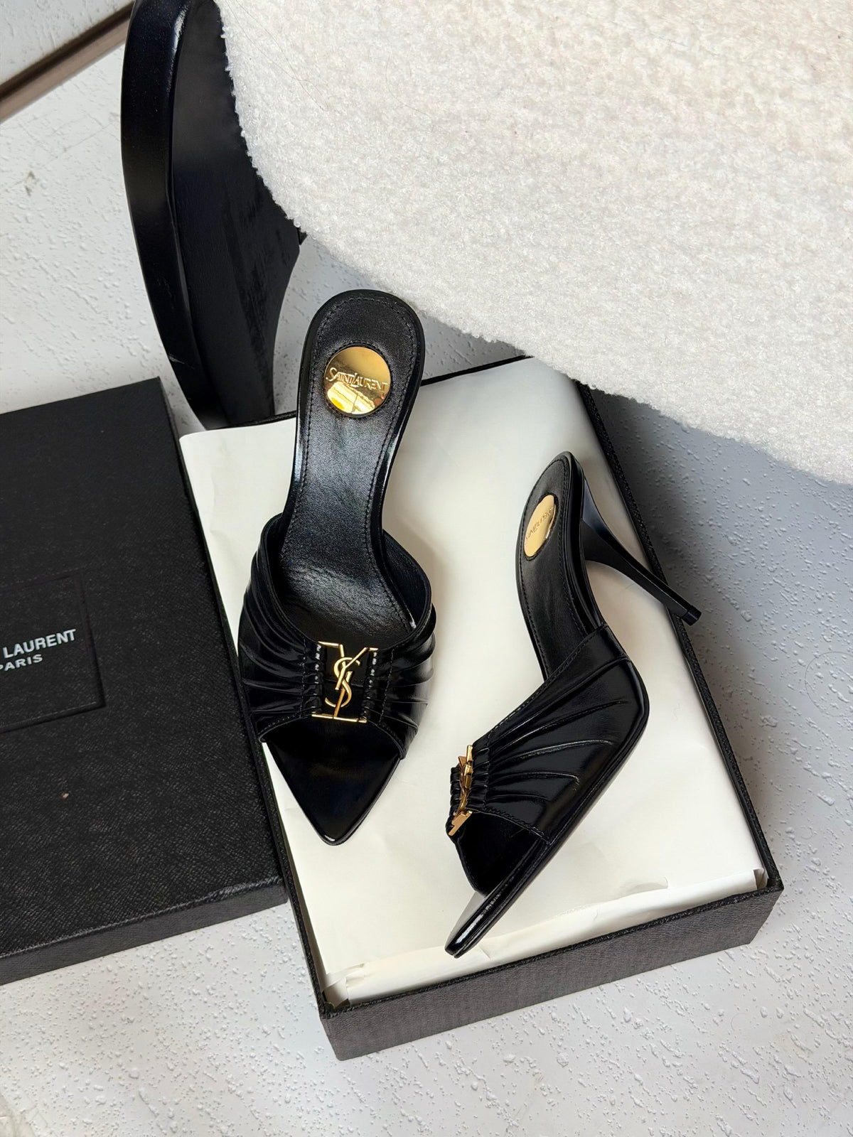 YSL Heels - Black