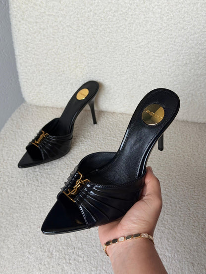 YSL Heels - Black