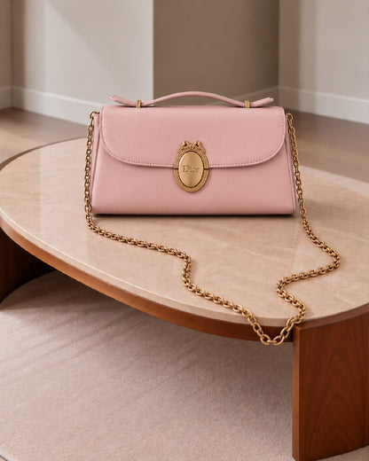 Dior Handbag - Pink, Burgundy, Black