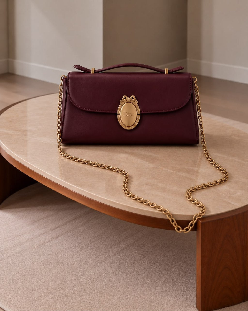 Dior Handbag - Pink, Burgundy, Black