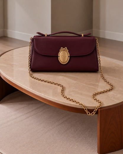 Dior Handbag - Pink, Burgundy, Black