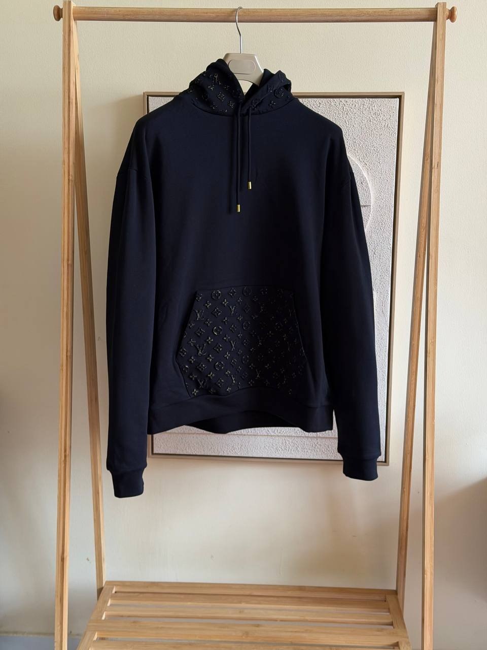 Louis Vuitton Pullover Hoodie - Navy Monogram