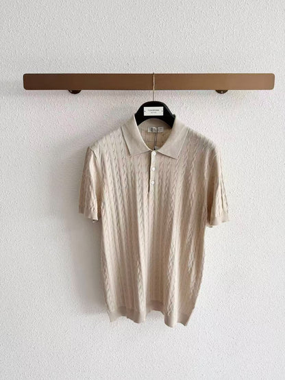 Brunello Cucinelli Polo Shirt - Beige