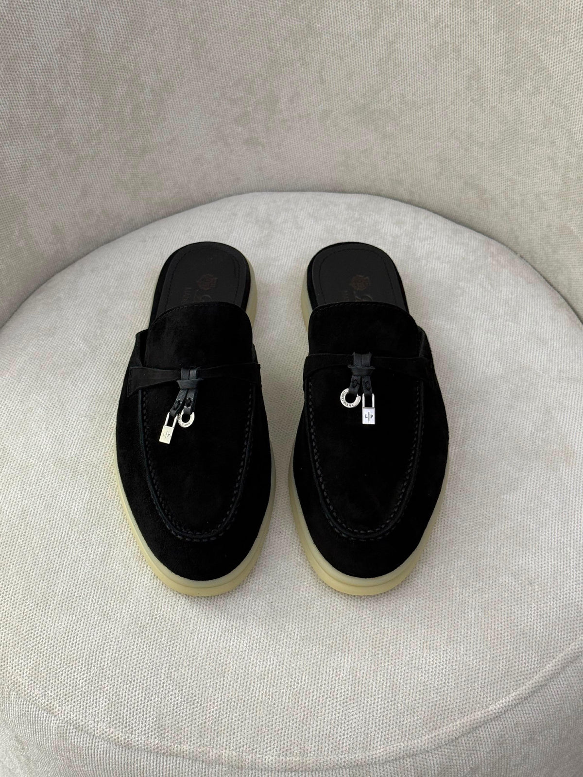 Loro Piana Mule - Black